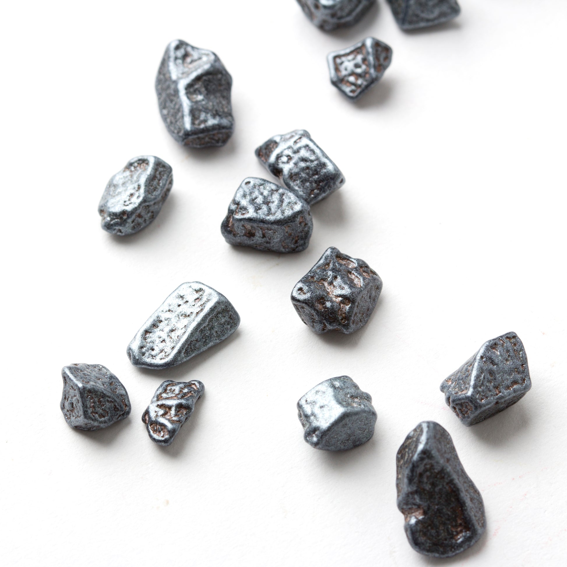Silver Chocolate Rock Nuggets