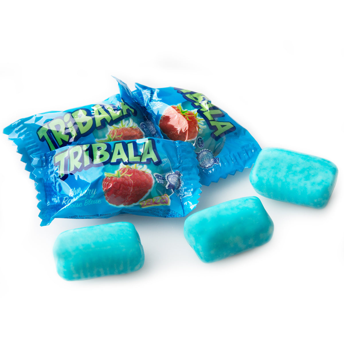 Tri Base Blue Label Tri Bala Blue Raspberry Filled Chewy Candy – Oh! Nuts