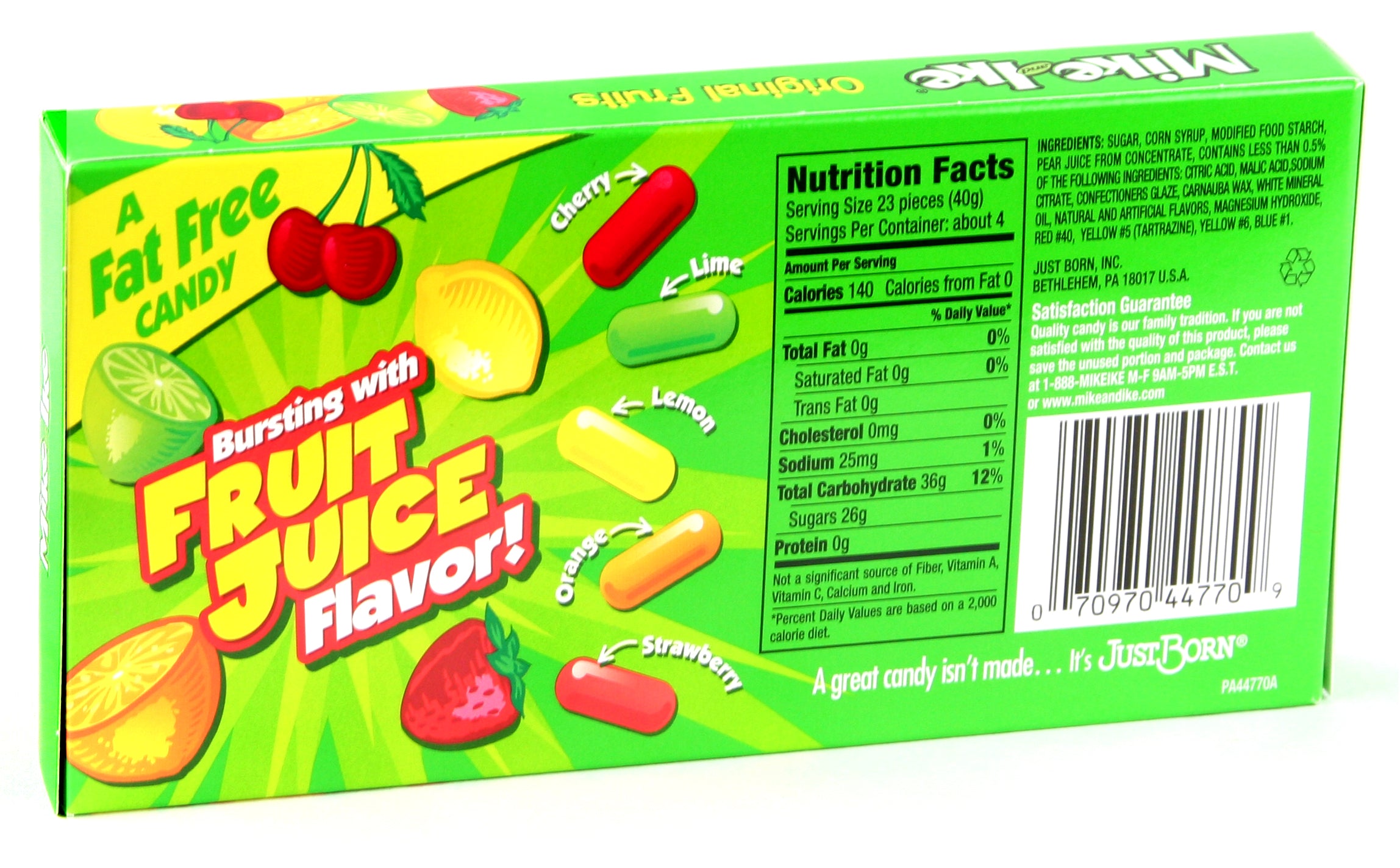 Mike & Ike Candy Theater Box - Original Fruits - 12CT Case – Oh! Nuts