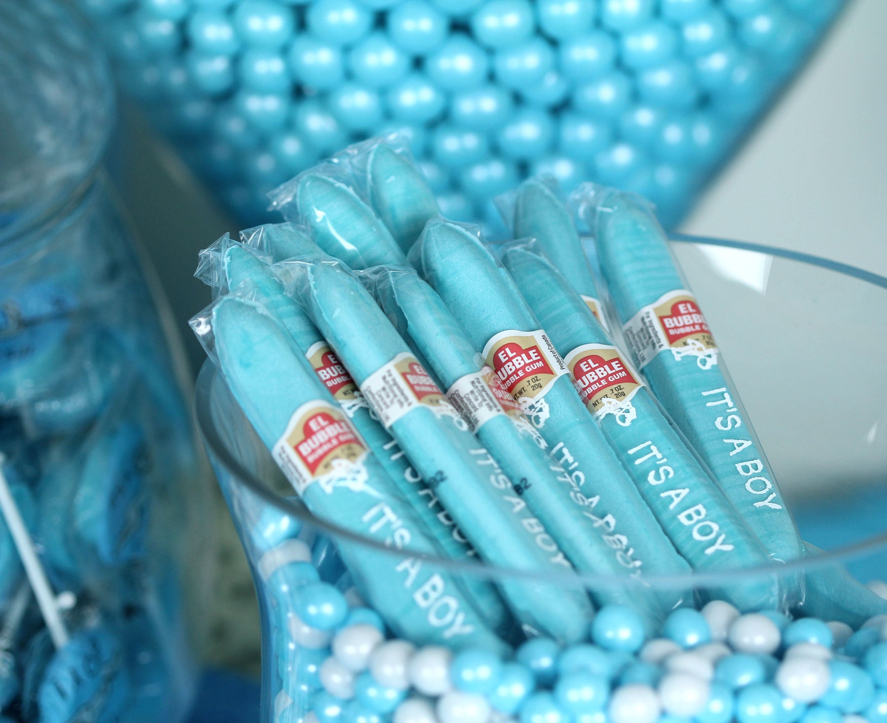 It's A Boy Bubble Gum Cigars - 36CT Box 