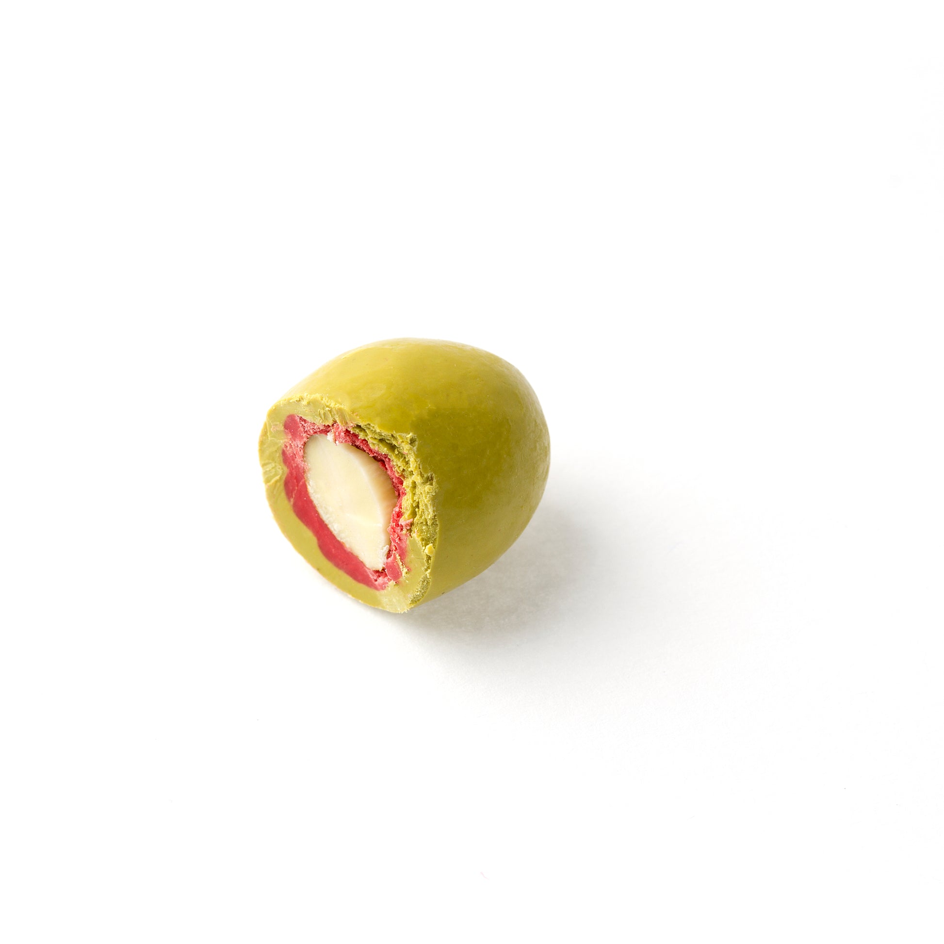 Pimento Olive Chocolate Almonds