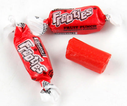 Red Tootsie Roll Frooties Candy - Fruit Punch