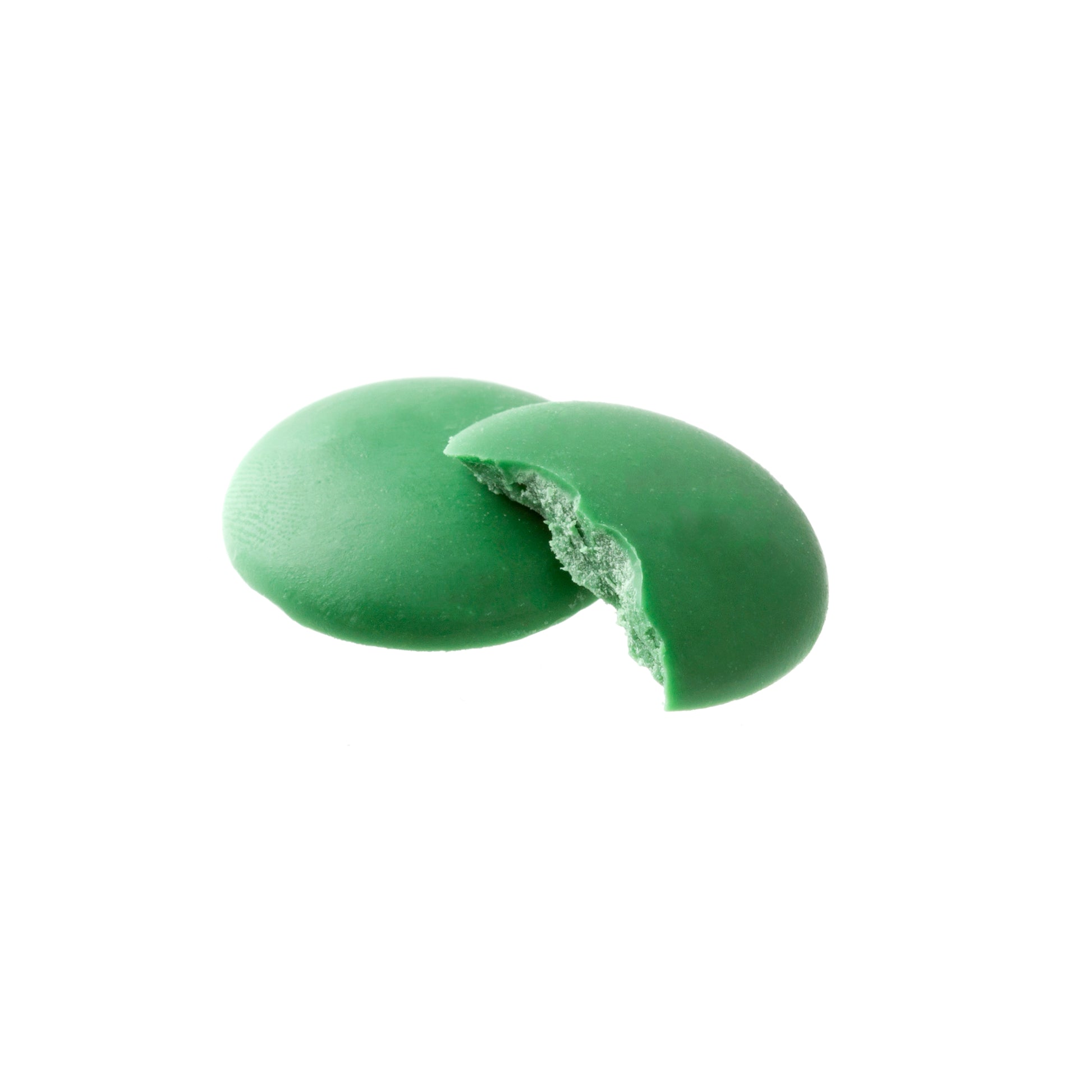 Dark Green Melting Chocolate Wafers
