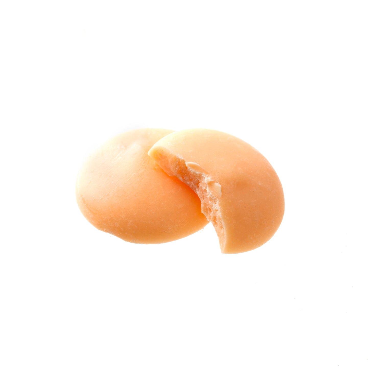 Peach Melting Chocolate Wafers