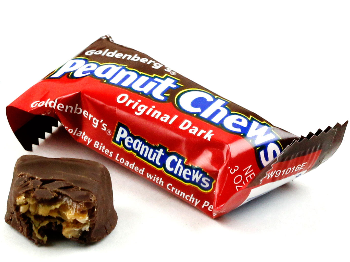 Dark Chocolate Peanut Chews® Mini Bars