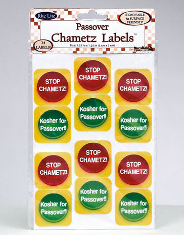 Chametz Sticker Sheets