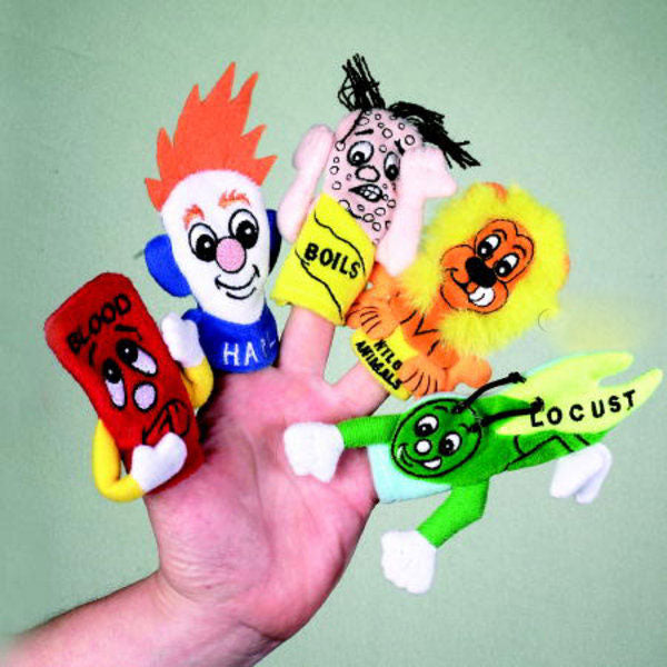 Passover Ten Plagues Fingers