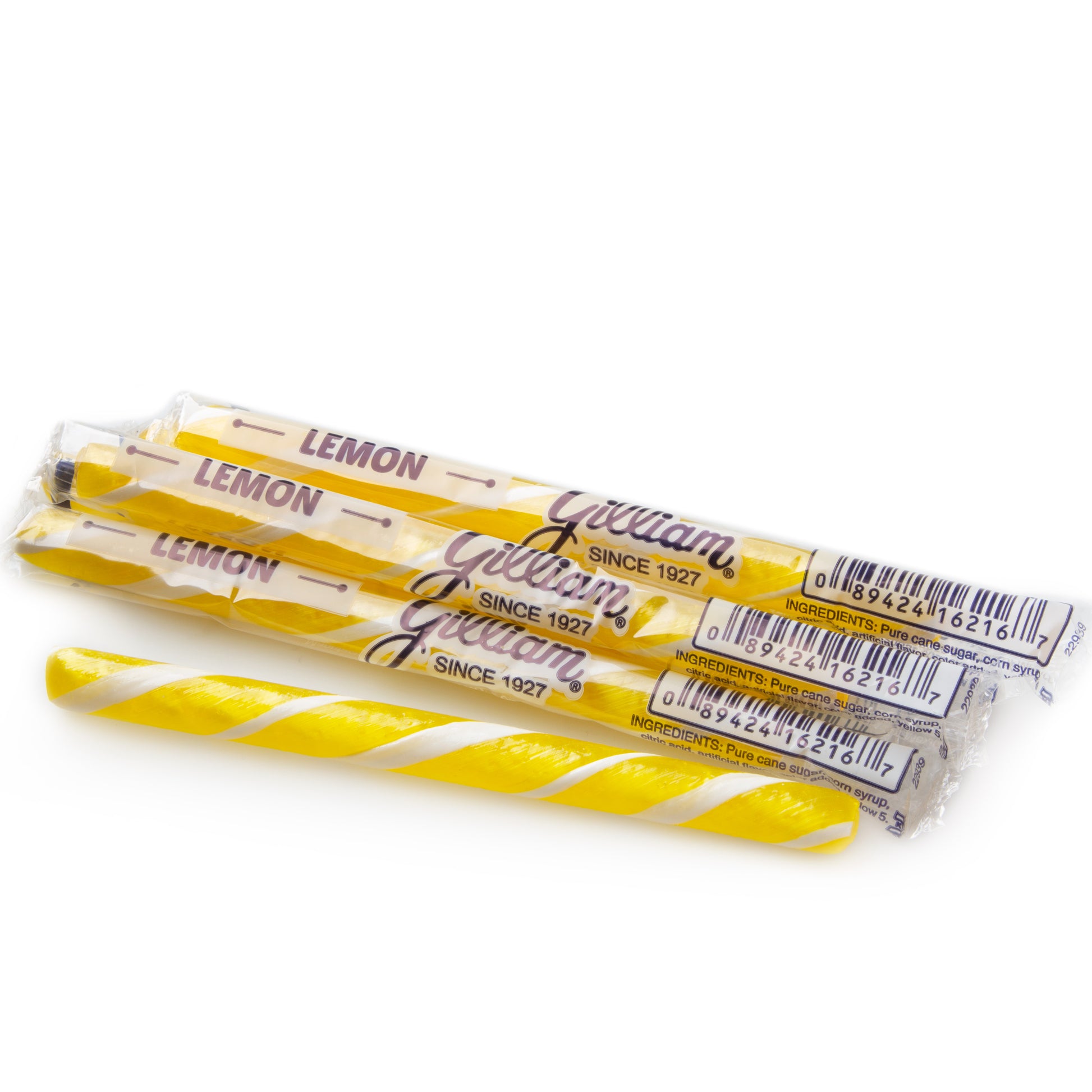 Lemon Circus Candy Sticks