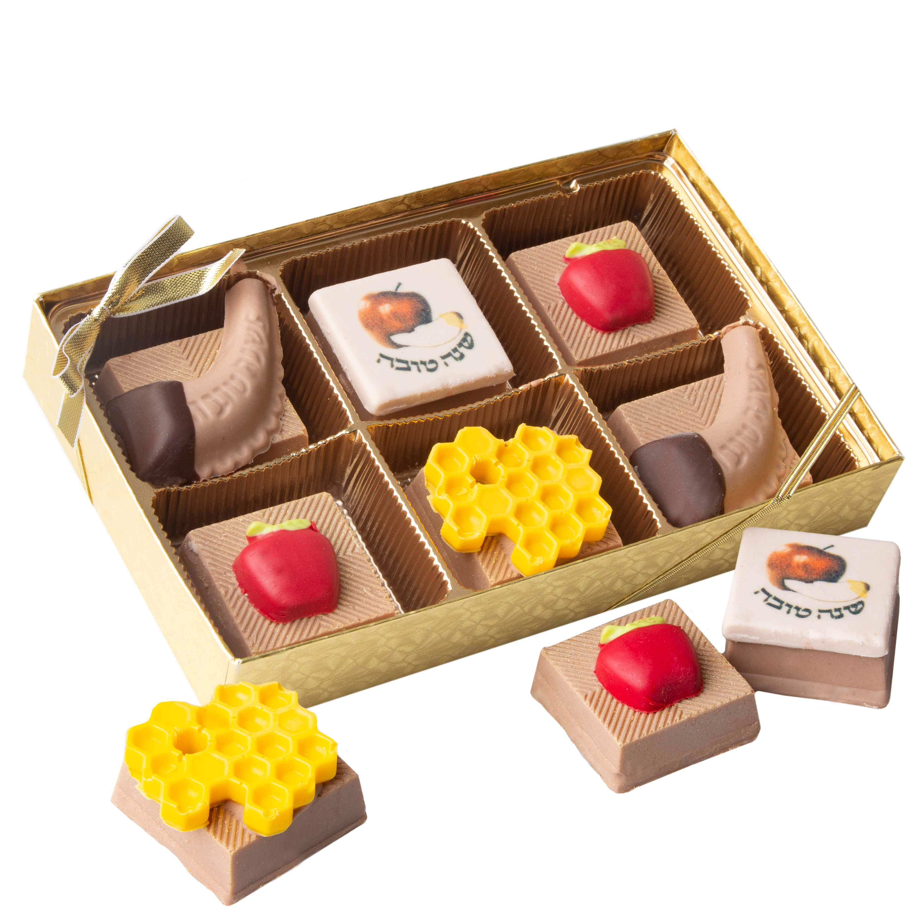 Rosh Hashanah Large Chocolate Gift Box – Oh! Nuts