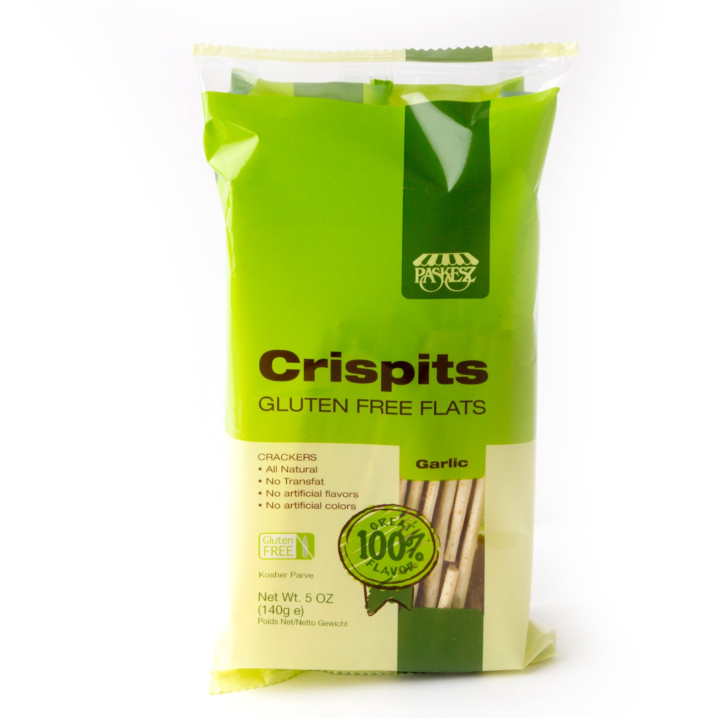 Passover Garlic Crispits Gluten Free Flats