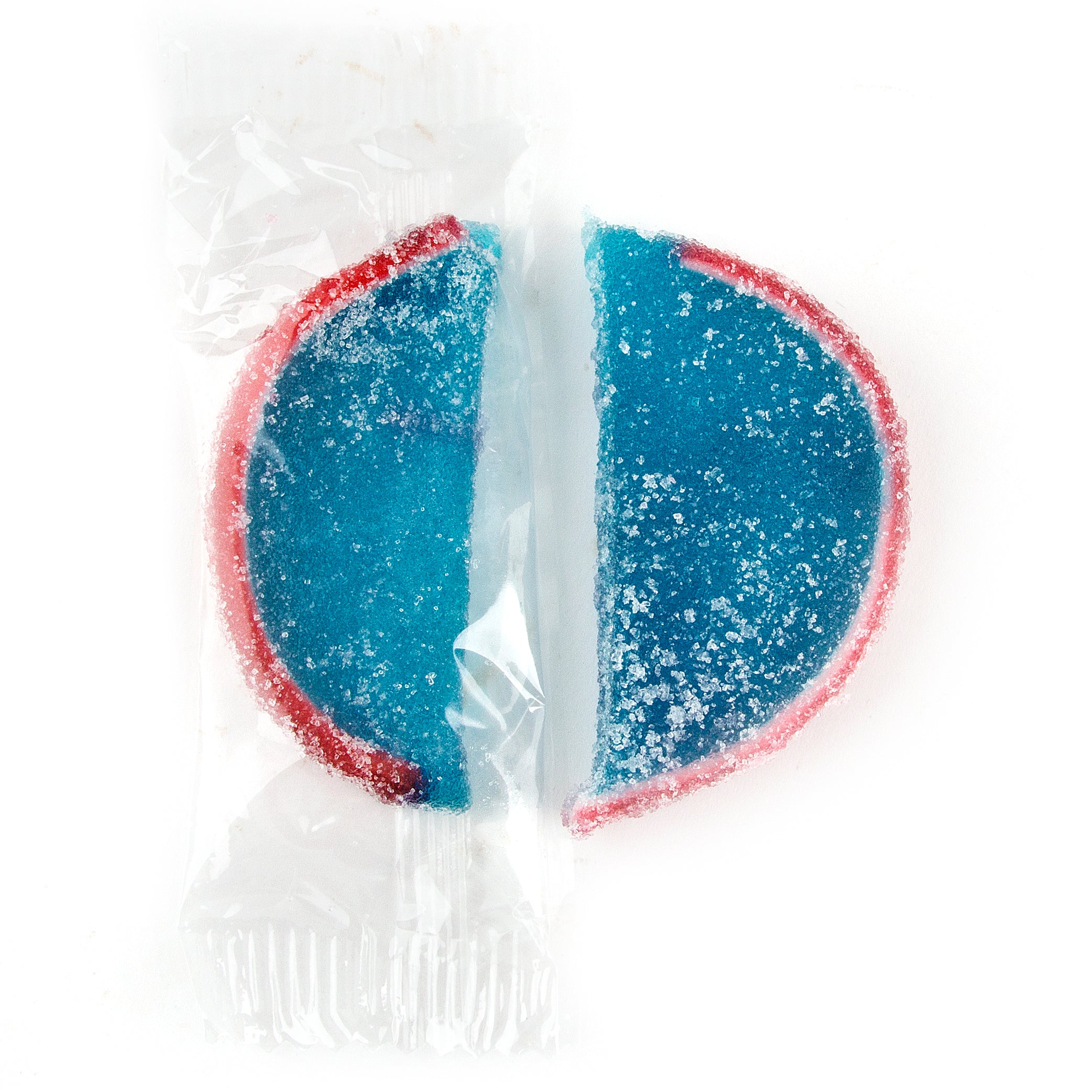 Large Wrapped Blue Raspberry Jelly Fruit Slices – Oh! Nuts