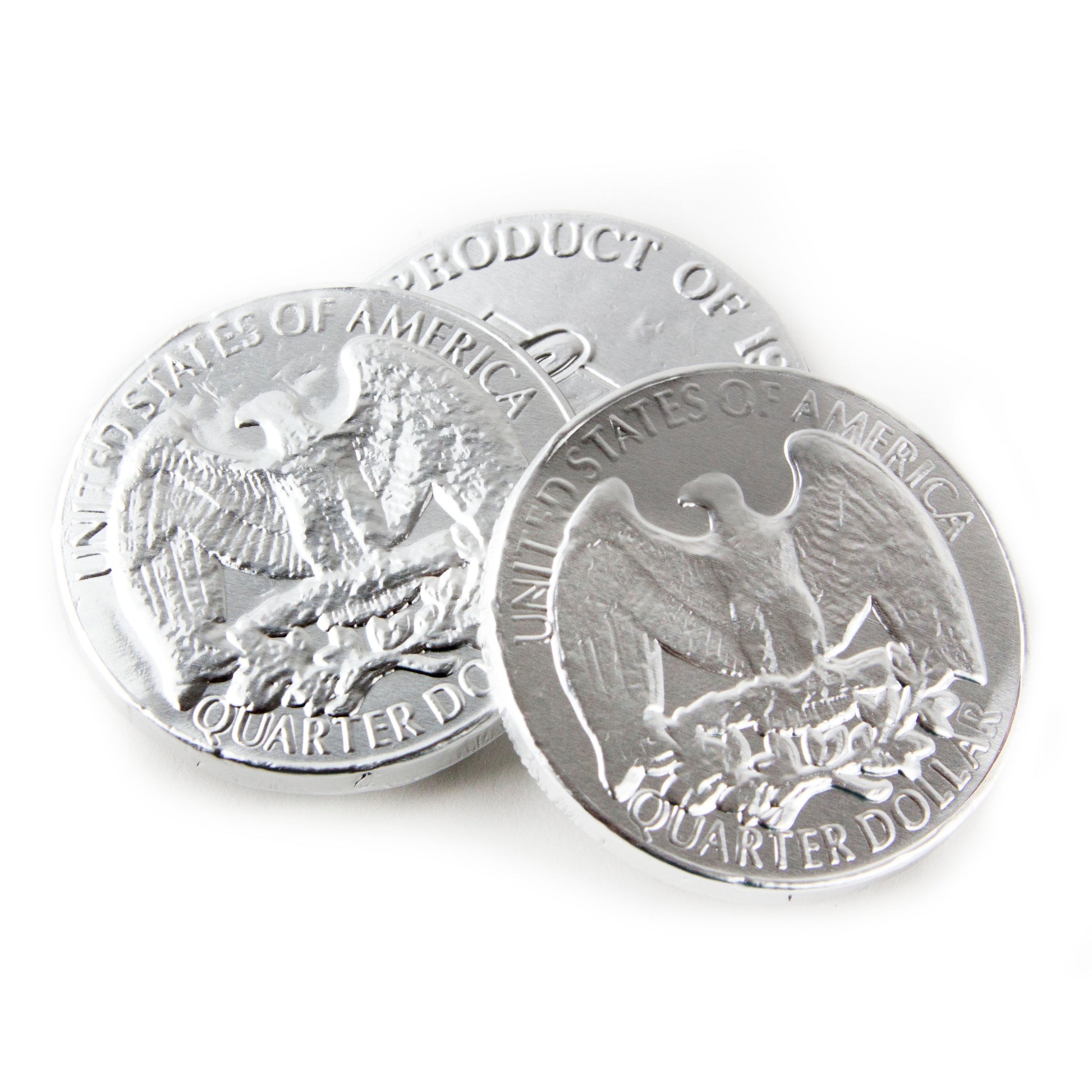Parve Chocolate Silver Coins - 56CT