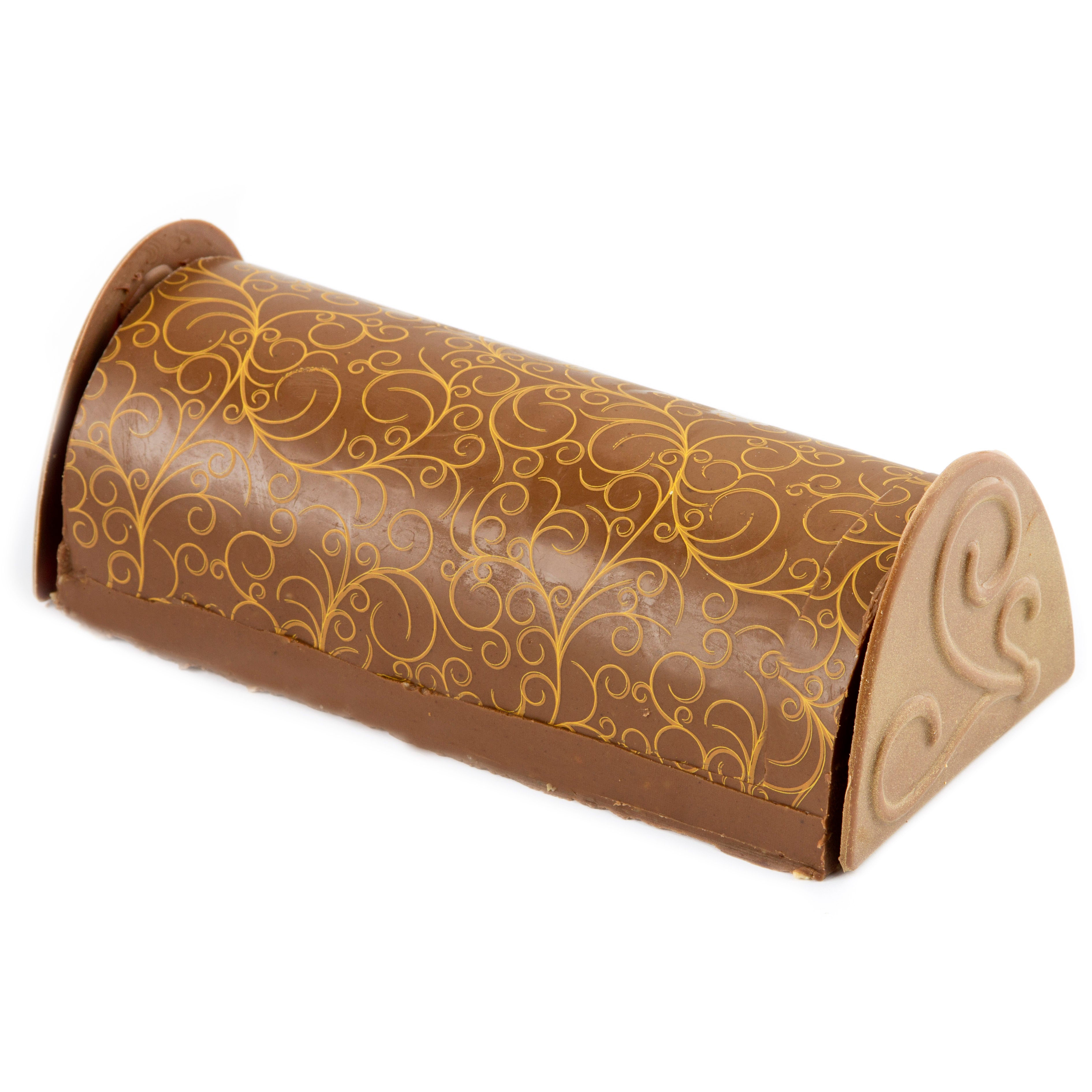 Hand-Crafted Decorative Printed Truffle Chocolate Log – Oh! Nuts