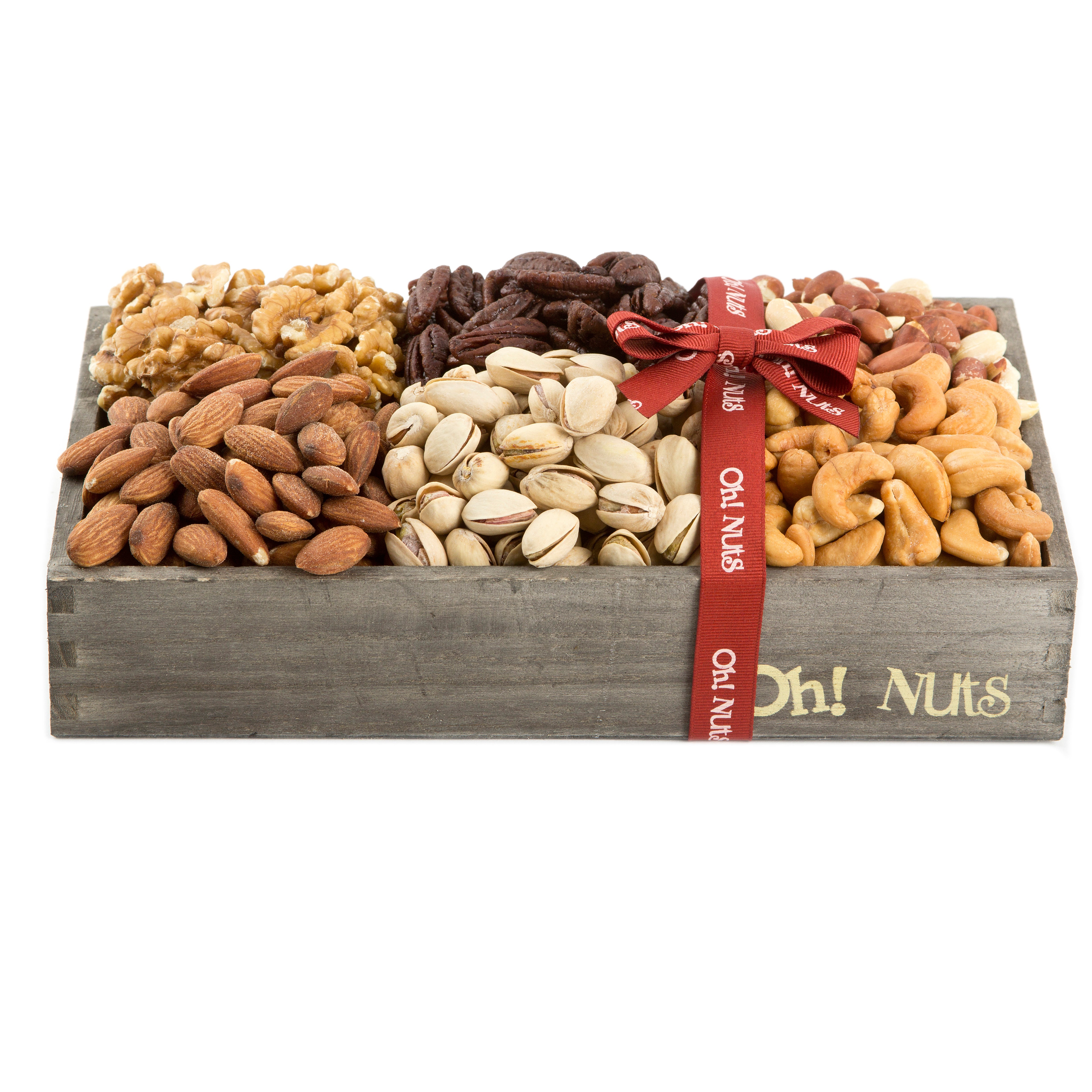 Wooden Nuts Line Up - Small 10.5