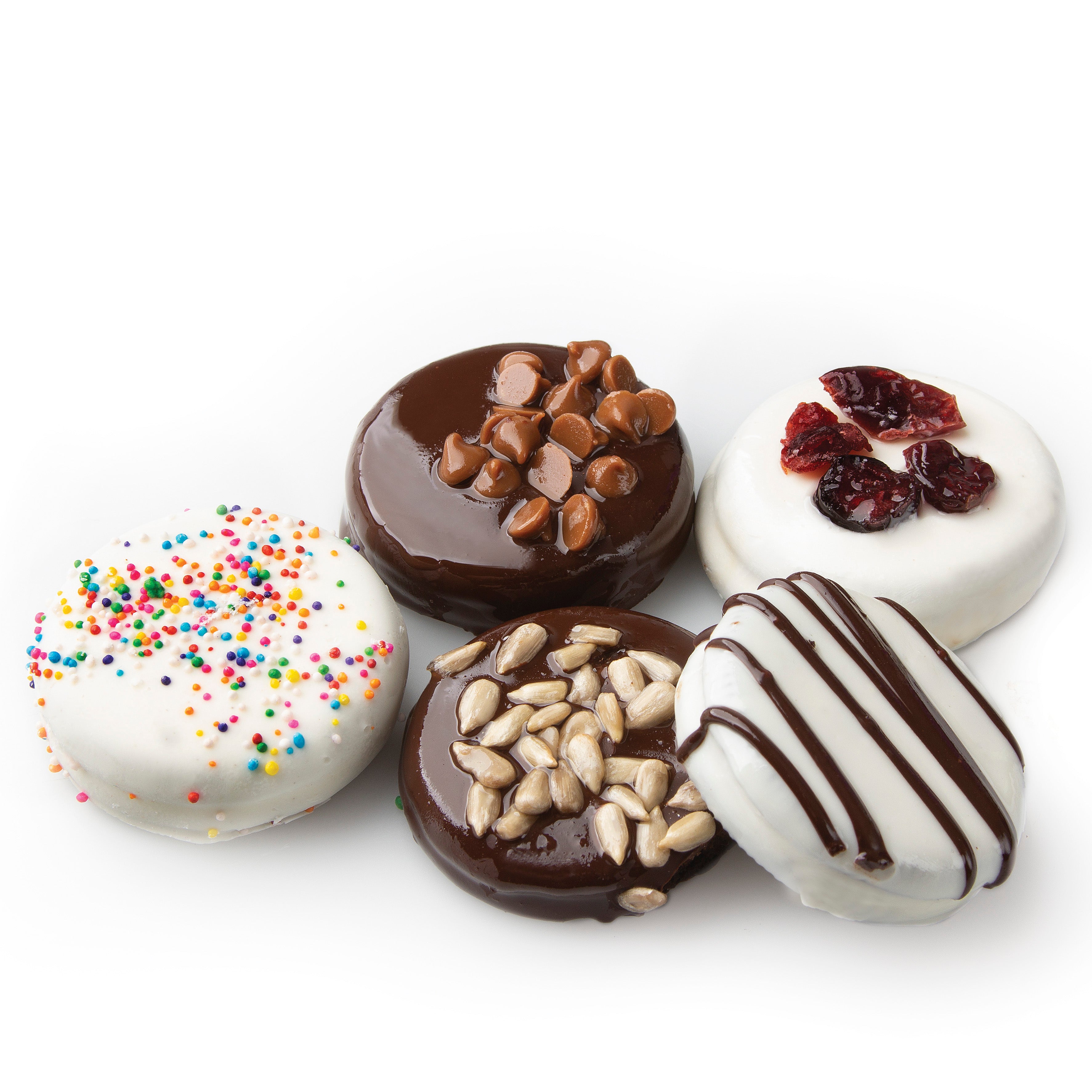 Cookie　オーダー品 20 Variety Gourmet Chocolate Covered Sandwich Cookie – Oh! Nuts