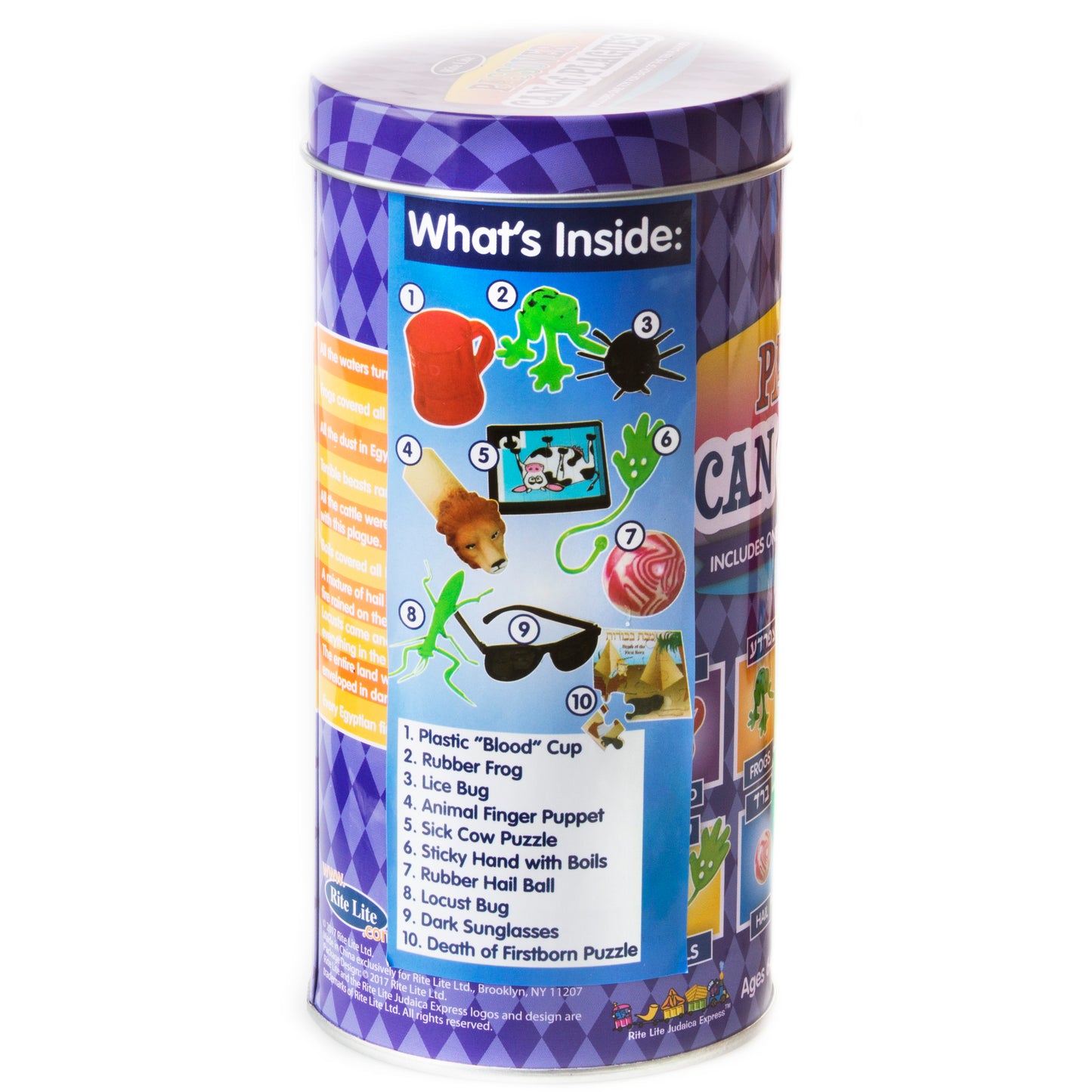 Passover Can of Plagues