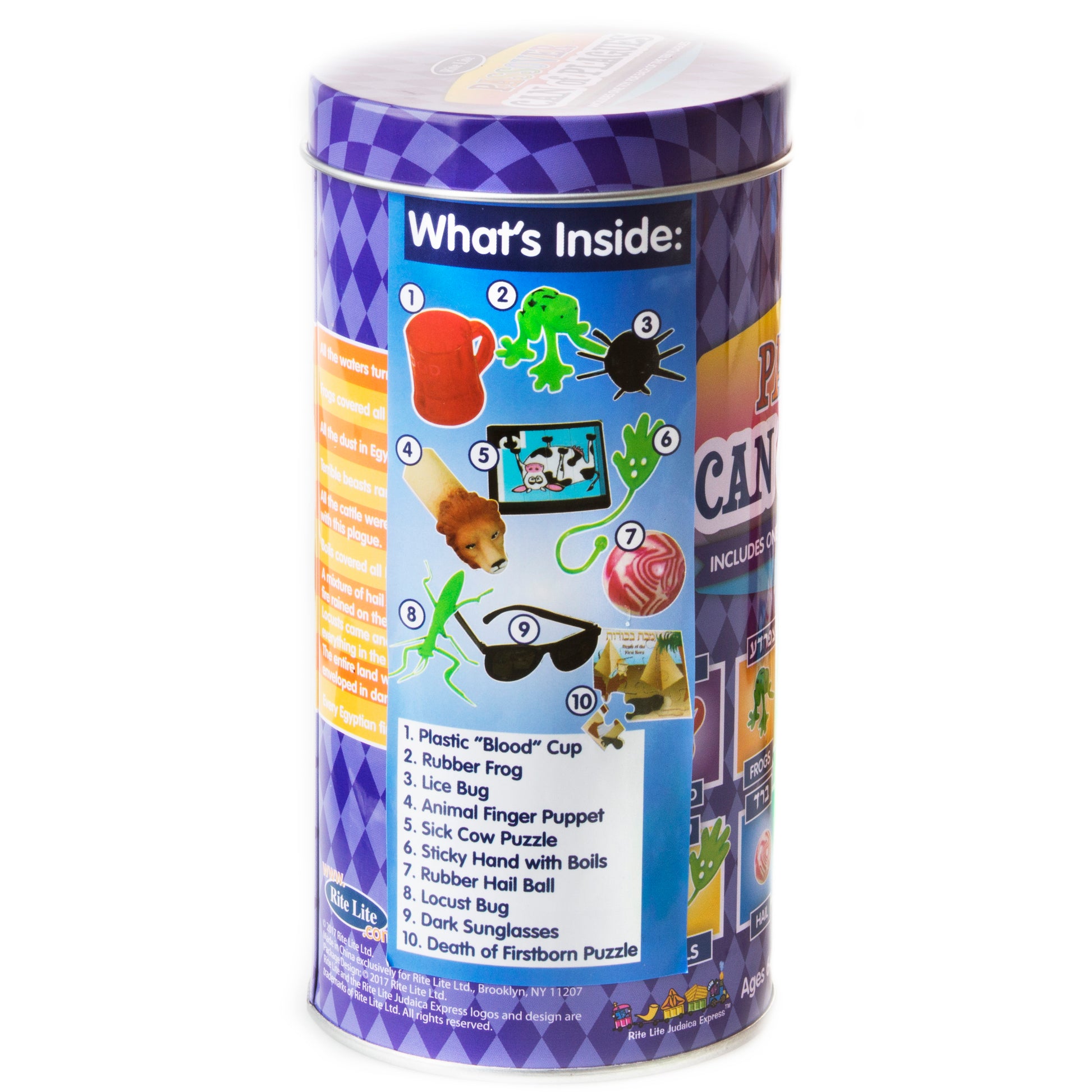 Passover Can of Plagues