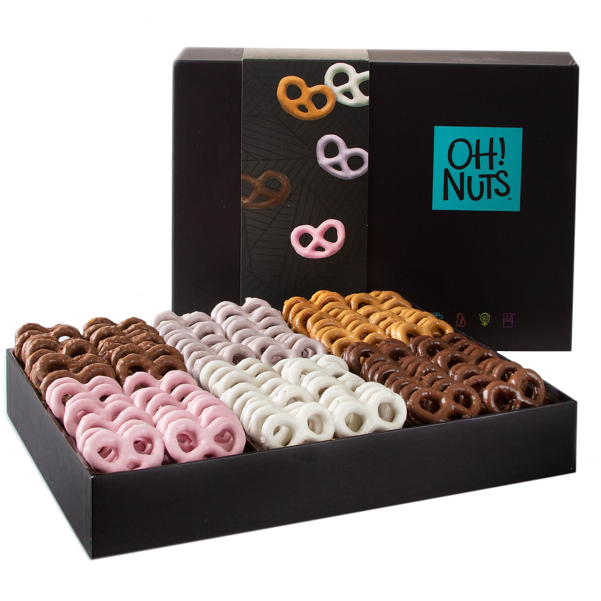 Holiday Yogurt Pretzel Gift Box