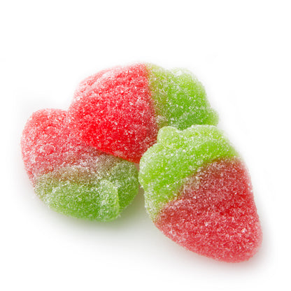 Sour Strawberry Gummies - 1.1LB Bag