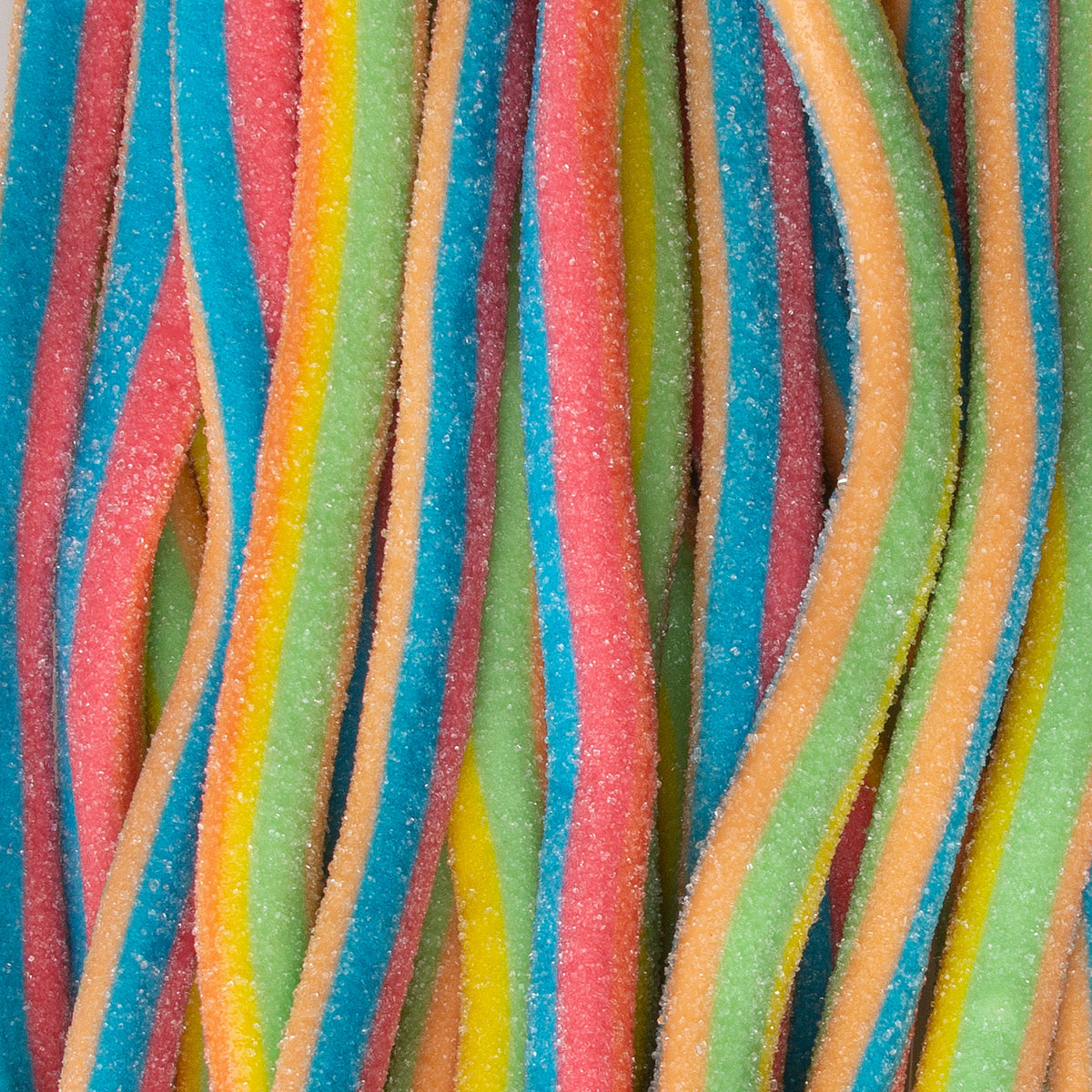 49 Inch Sour Ropes Kosher Filled Sour Ropes - Rainbow - 1.25 LB Bag – Oh! Nuts