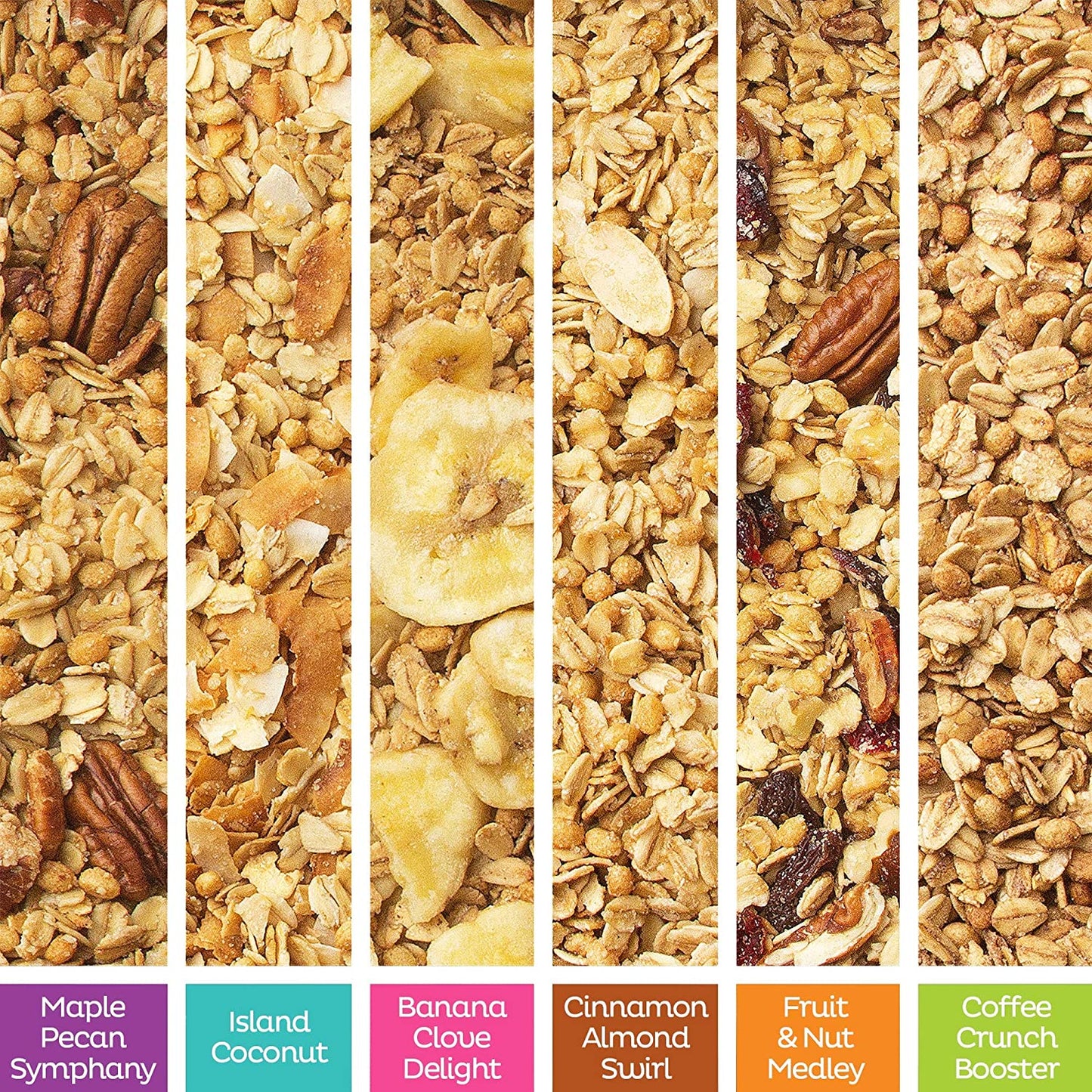 Oh! Nuts Granola Single Serve Snack Packs - 12ct Box