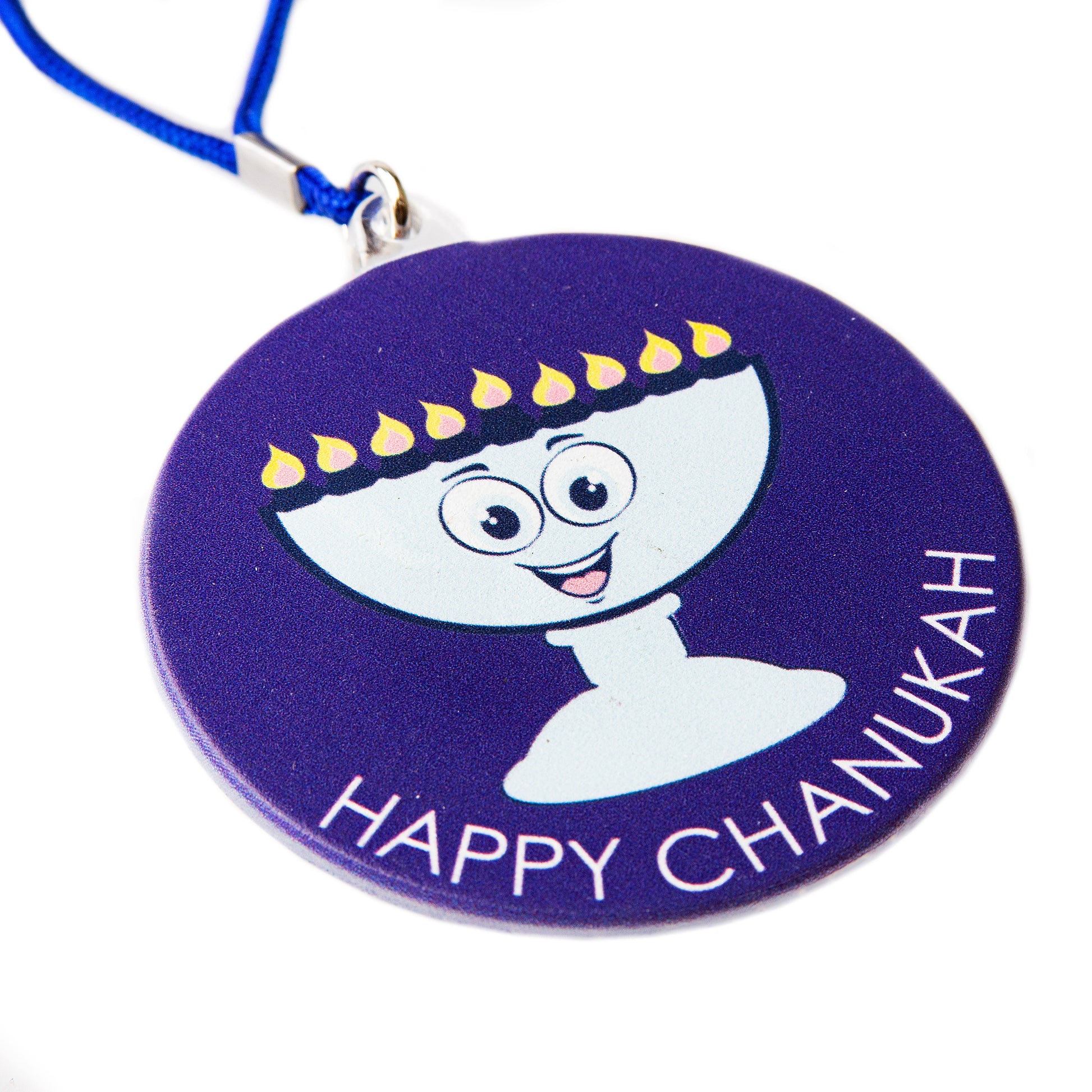 Hanukkah Light Up Pendent Necklace