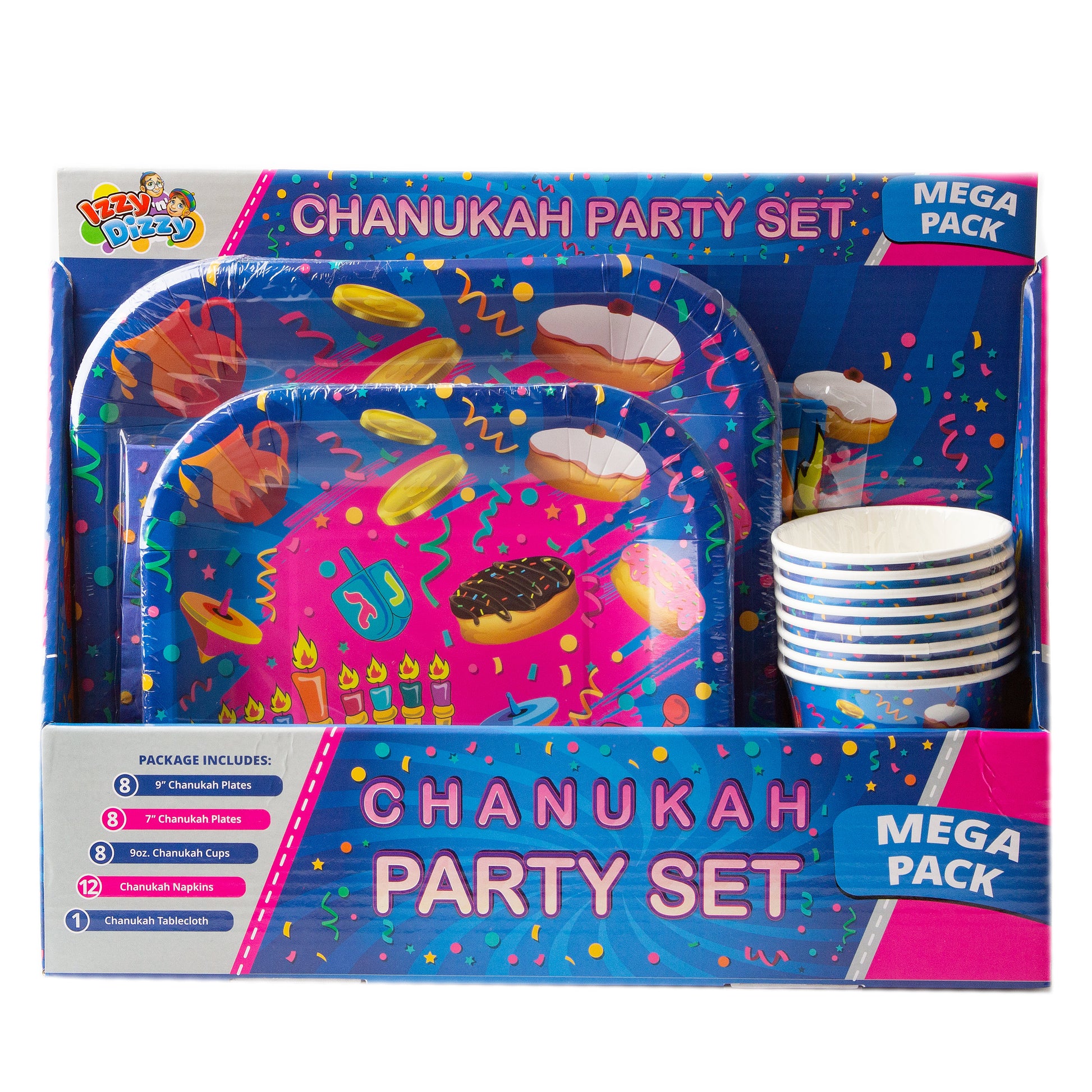 Hanukkah Family Paper Party Set