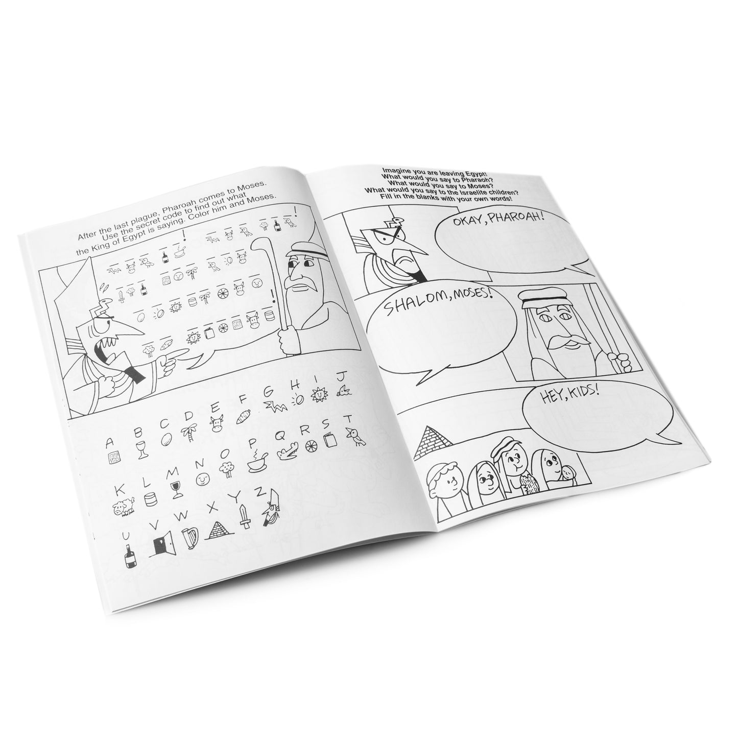 Passover Activity Coloring Book