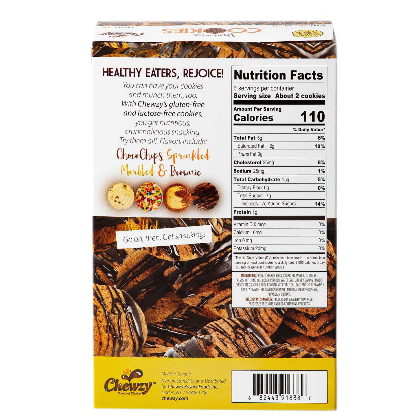 Passover Brownie Cookies - 5.5oz Box