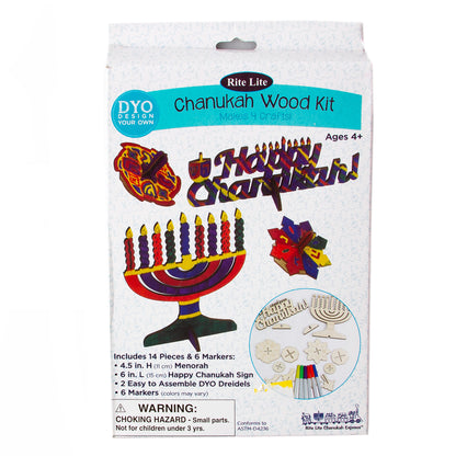 Hanukkah Wood Craft Kit