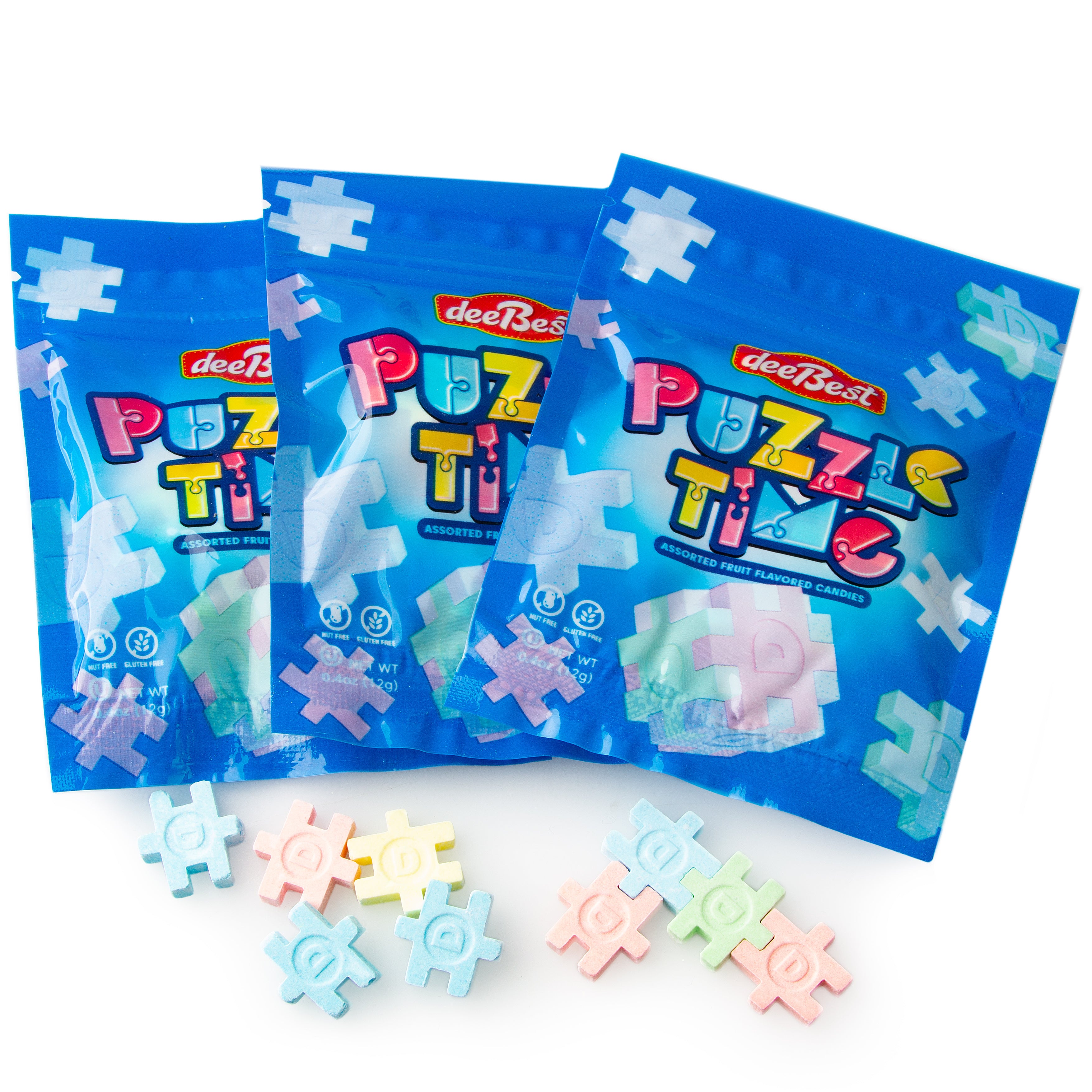 Fruit Flavored Puzzle Time Candy - 12CT Bag – Oh! Nuts