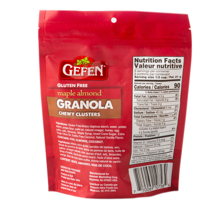Passover Maple Almond Granola Chewy Clusters