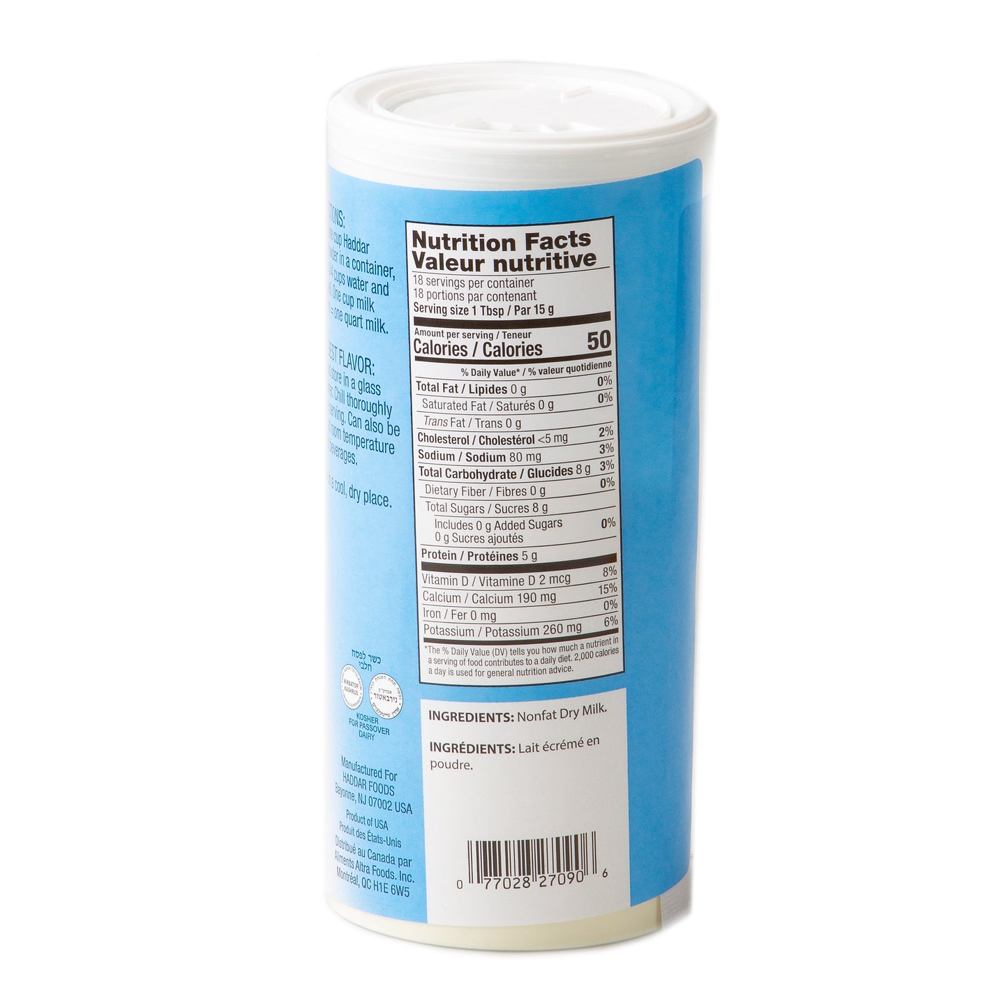 Passover Dairy Milk Powder