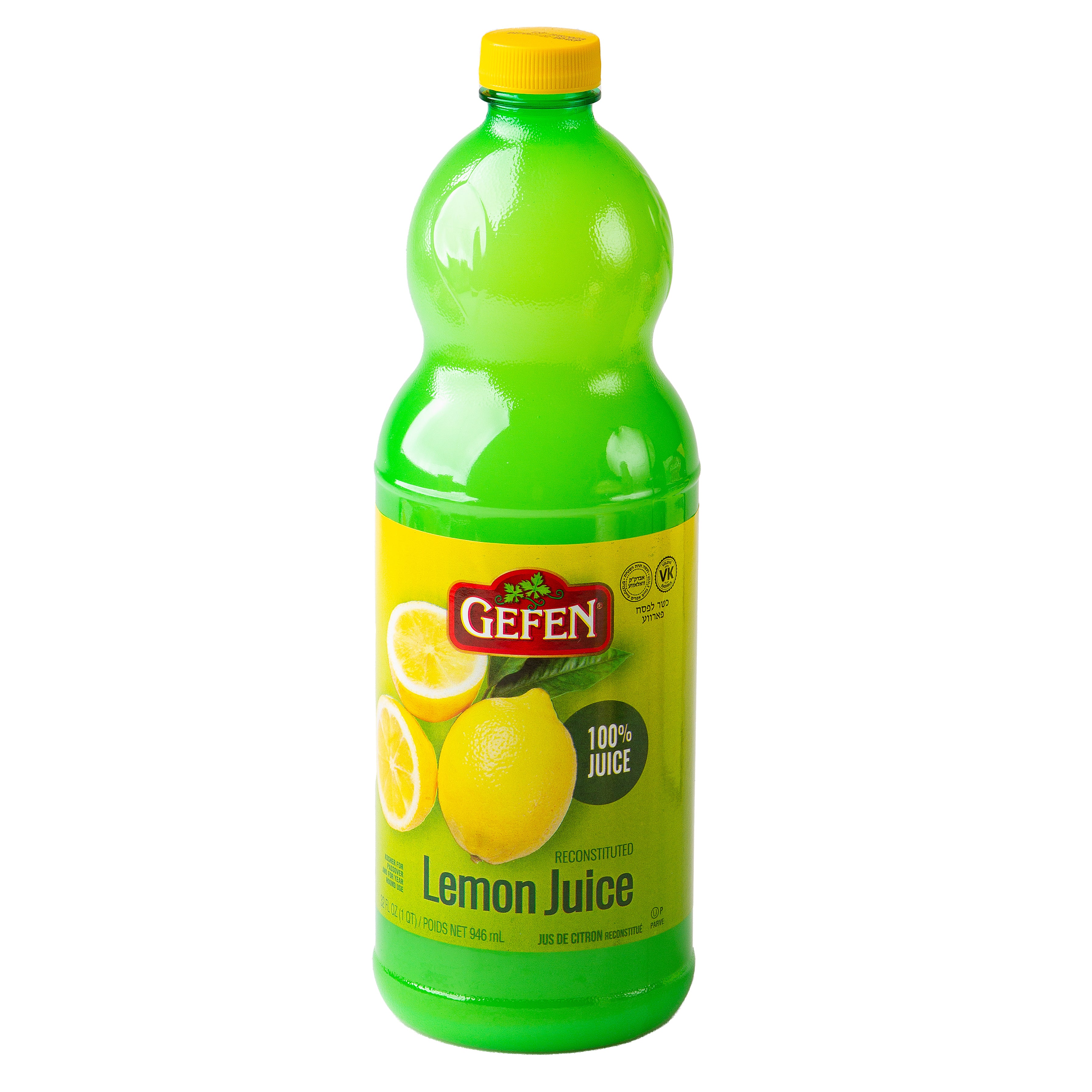 100% Lemon Juice - 1QT Bottle – Oh! Nuts