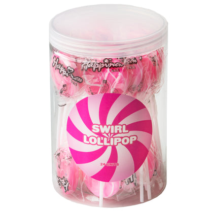 Pink Swirl Pops - 24CT Tub