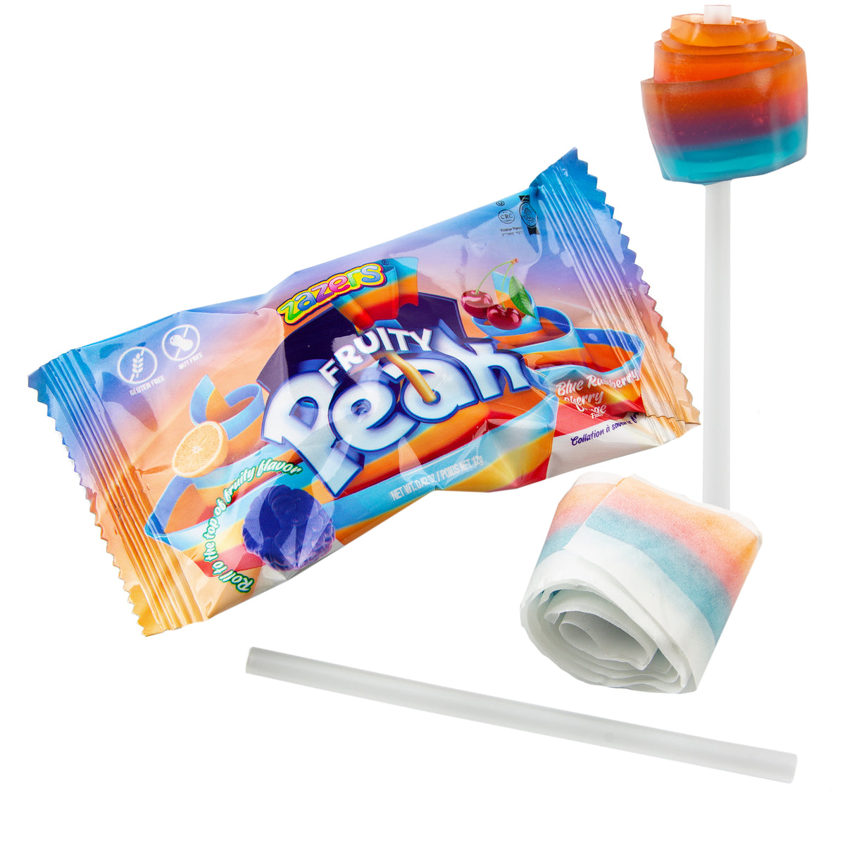Nutty Fruity Raspberry Fruity Peak Mix - Blue Raspberry, Cherry & Orange – Oh! Nuts