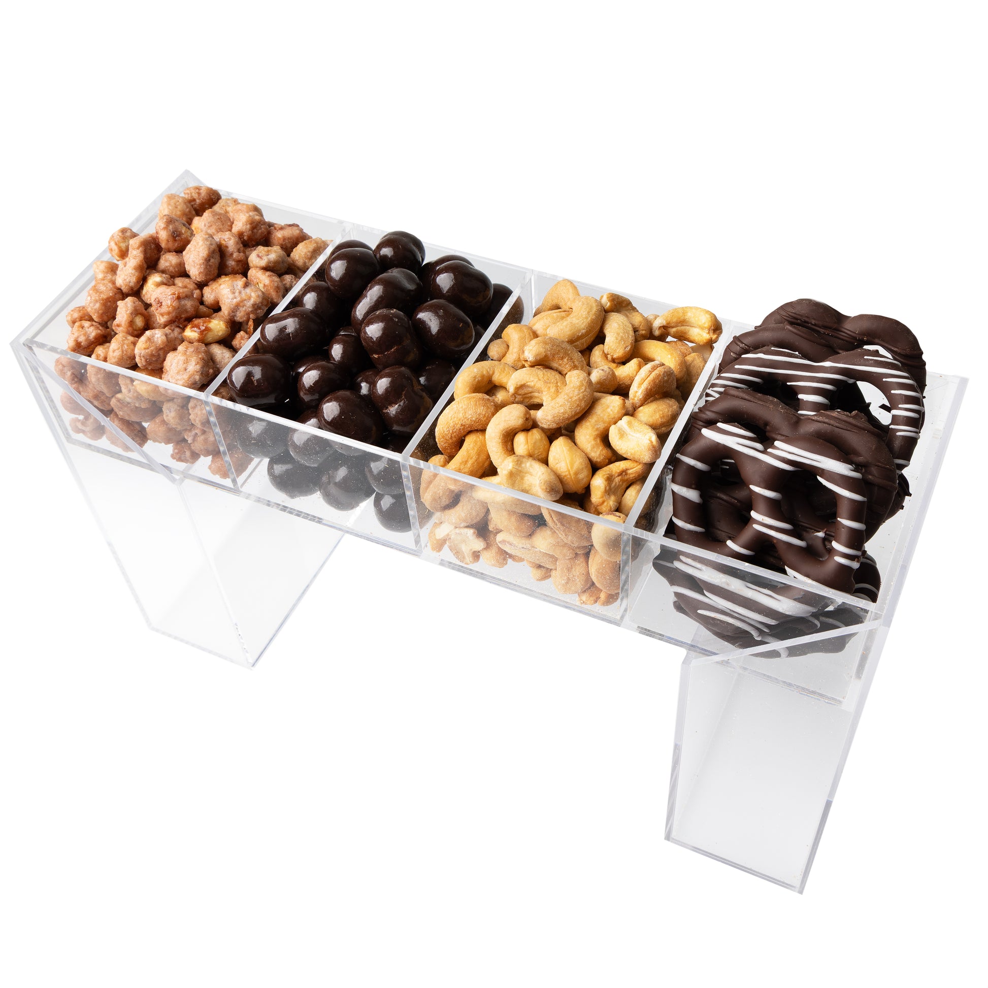 Purim Lucite Treat Display Mishloach Manos Gift Basket