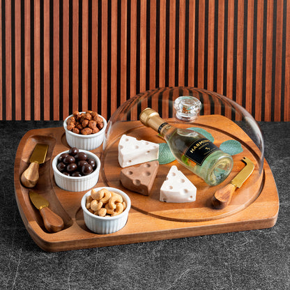 Purim Chocoalte Cheese Platter Gift Basket Mishloach Manos