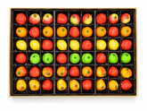 Fruit Basket Marzipan -54 Pcs