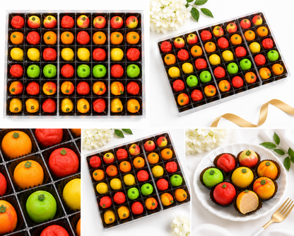 Fruit Basket Marzipan -54 Pcs