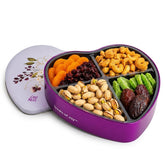 Heart Tin- Dried fruits and Nuts