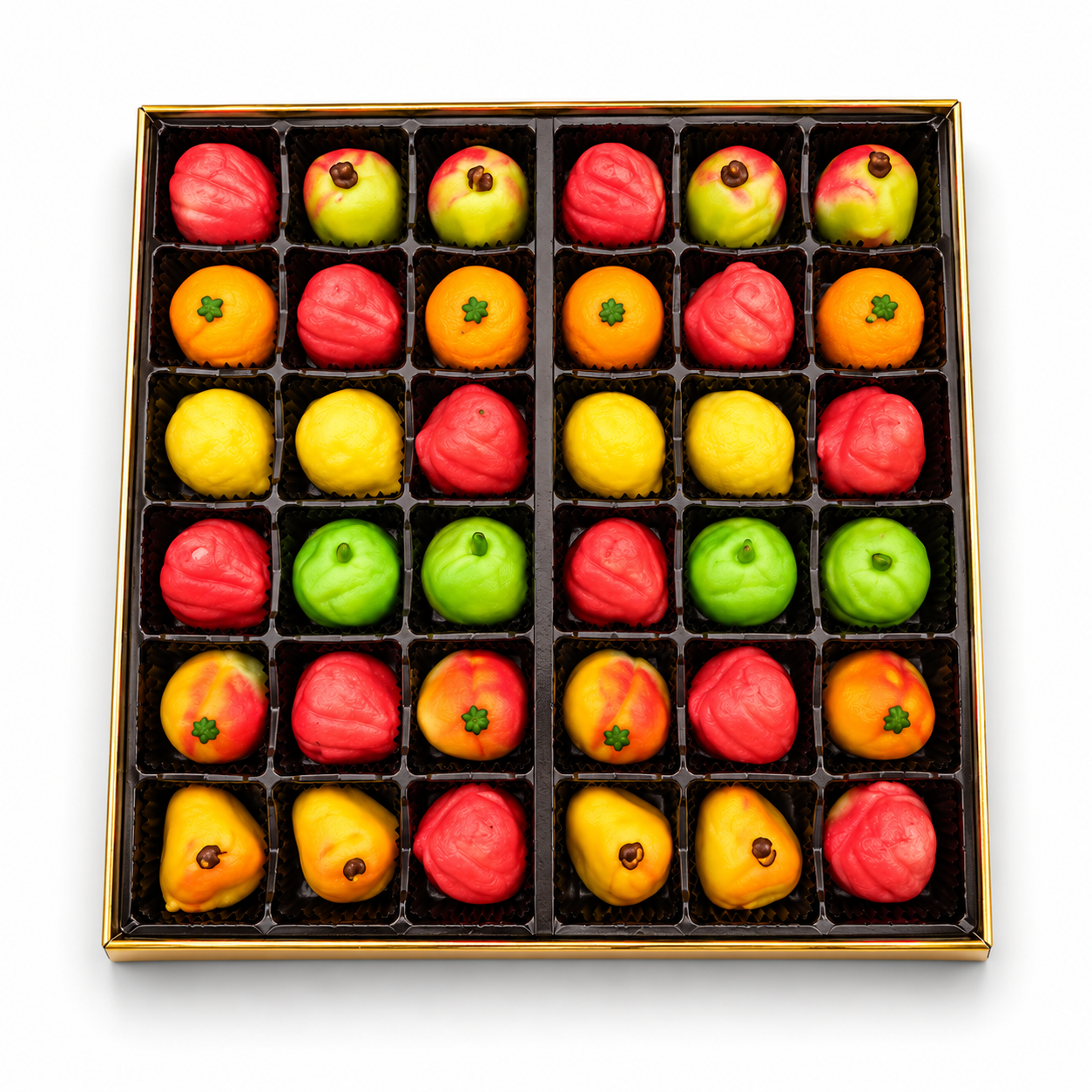 Fruit Basket Marzipan -36 Pcs