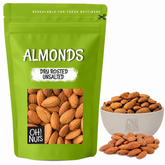 Dry Roasted Unsalted Almonds