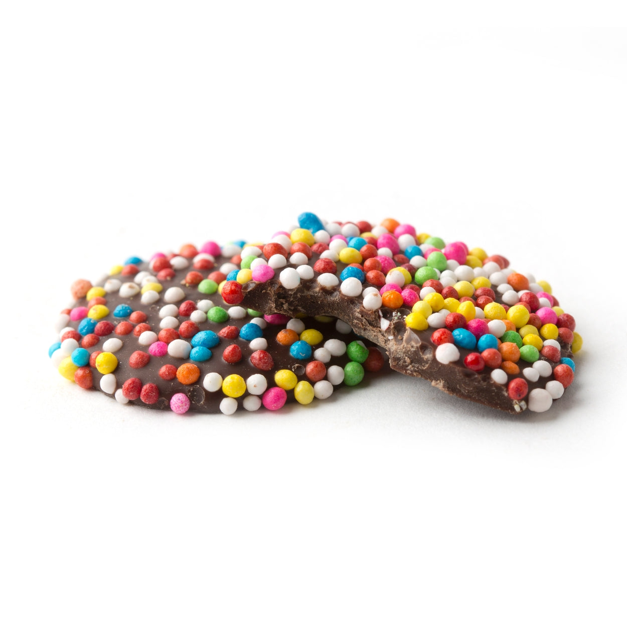 Rainbow Dark Chocolate Nonpareils