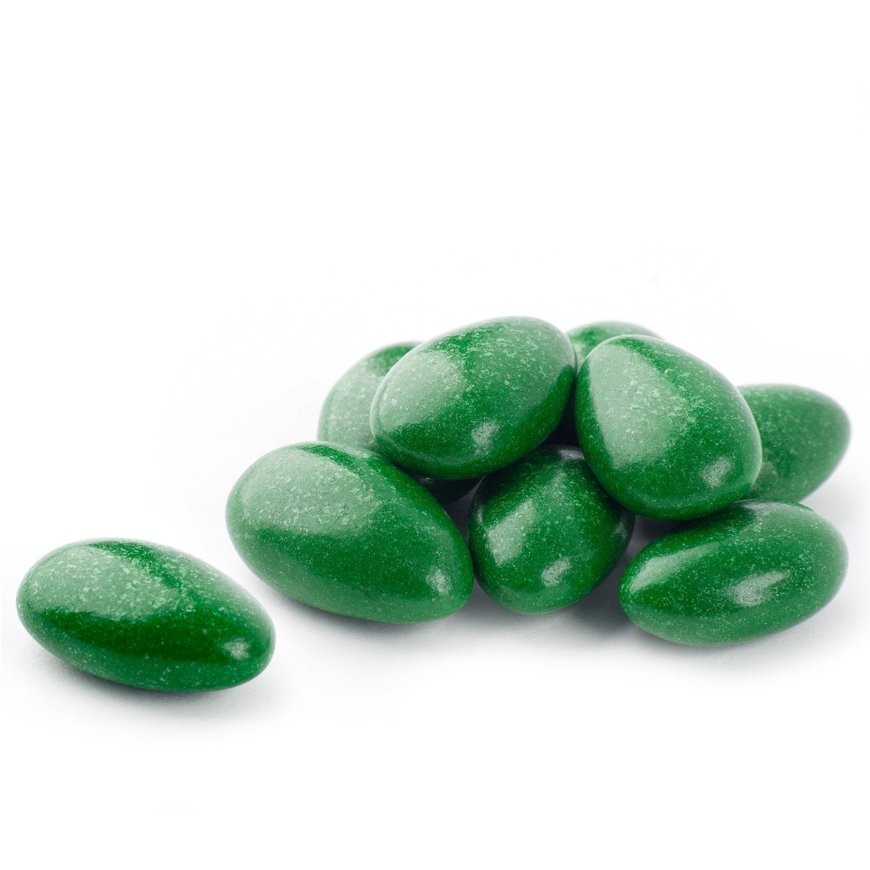 Super Fine Dark Green Jordan Almonds