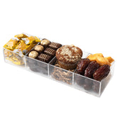 Rosh Hashanah Lucite Treat Display Gift Basket