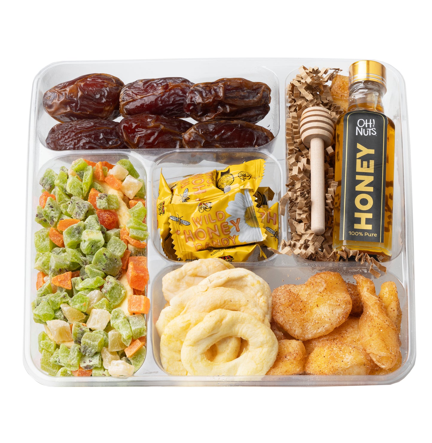 Rosh Hashanah Sweet 5 Sectional Gift Tray