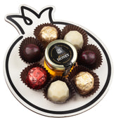 Rosh Hashanah Pomegranate Board Gift Basket