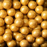 Gold Shimmer Pearl Gumballs