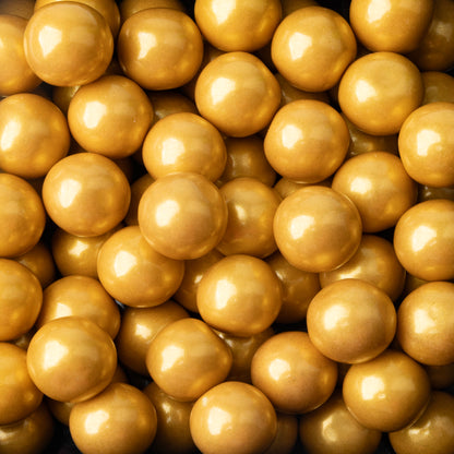 Gold Shimmer Pearl Gumballs